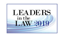 Leaders in the Law 2019 Badge