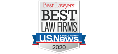 US News Best Lawyers Best Law Firms Badge 2020