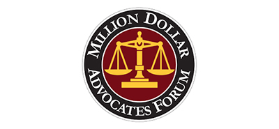 Million Dollar Advocates Forum Badge